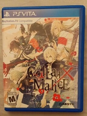 PSVita Collar x Malice Video Game - Blue